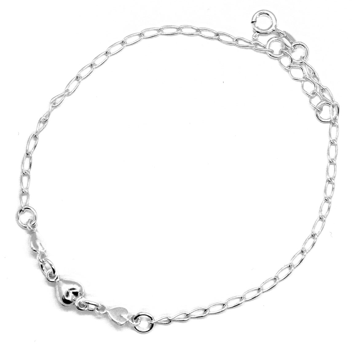 Ankle Bracelet 925 Sterling Silver NK27/25