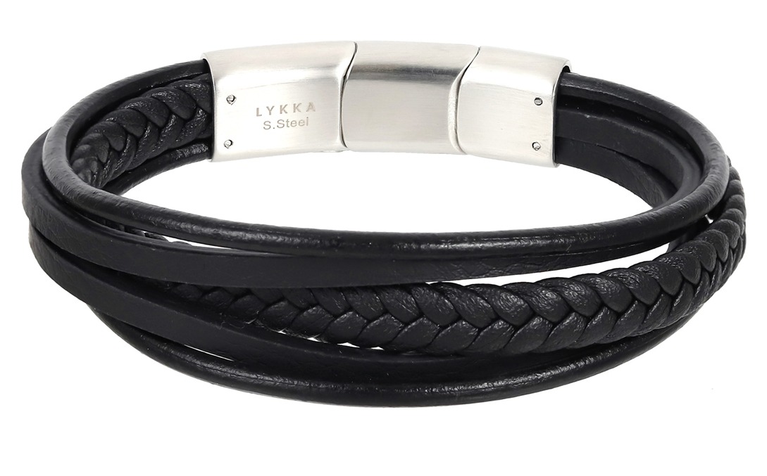 Lykka Strong bracelet leather 20+1,5cm 
