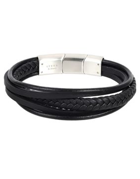 Lykken Strong bracelet leather 20+1,5cm