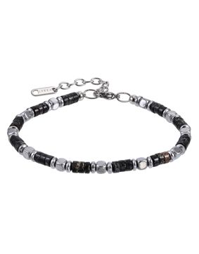 Lykken Strong Mix black black 19+4cm bracelet