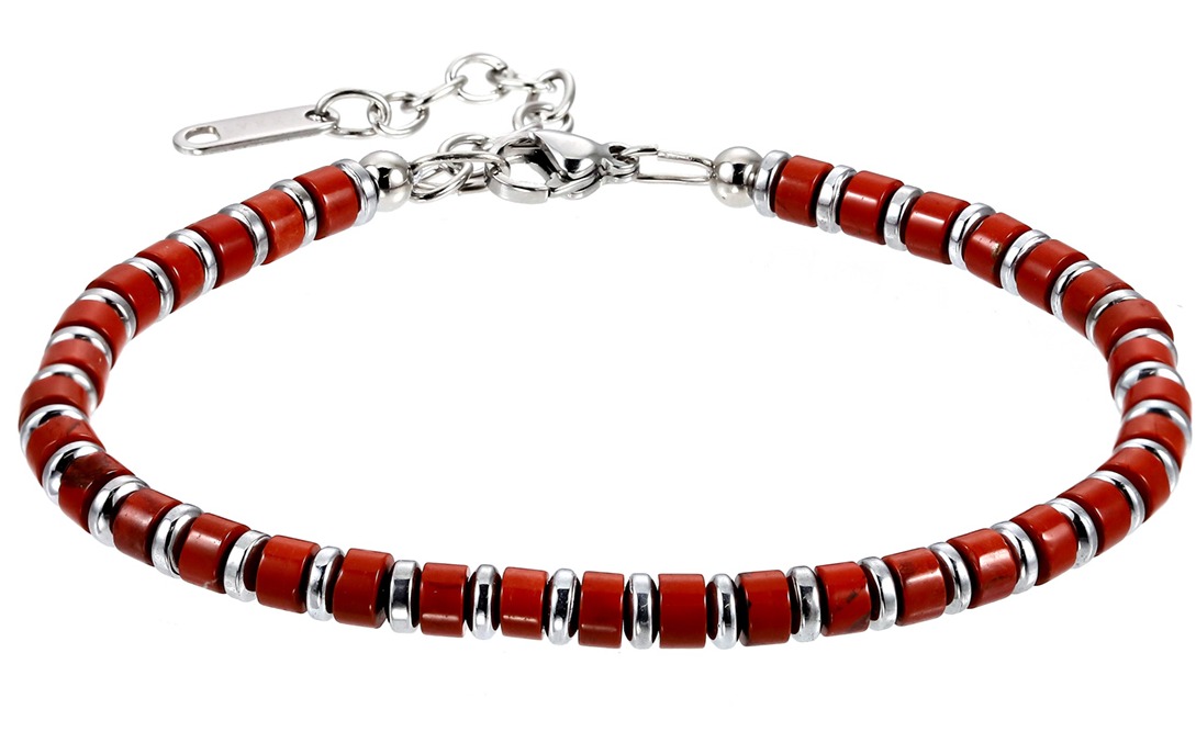 Lykka Strong lapis bracelet red 19+4cm 