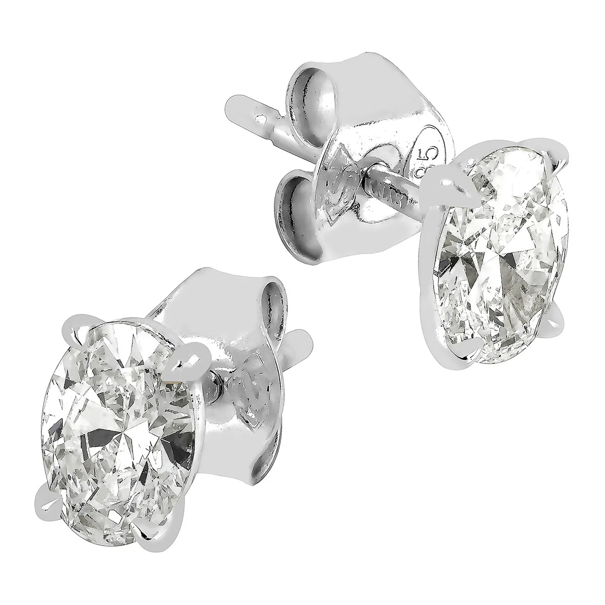 Sandberg Taivaanranta earrings 2 x 0.50 ct M-745w