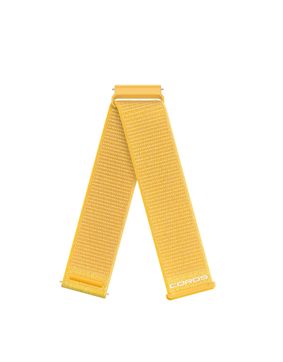 Coros APEX 4 nylon band 22mm yelllow