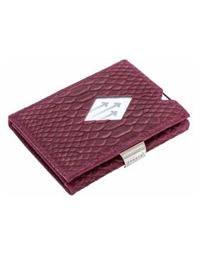Exentri Purple Cobra leather wallet