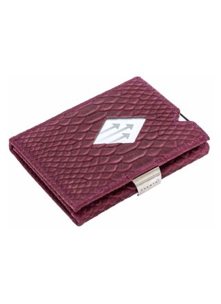 Exentri Purple Cobra leather wallet