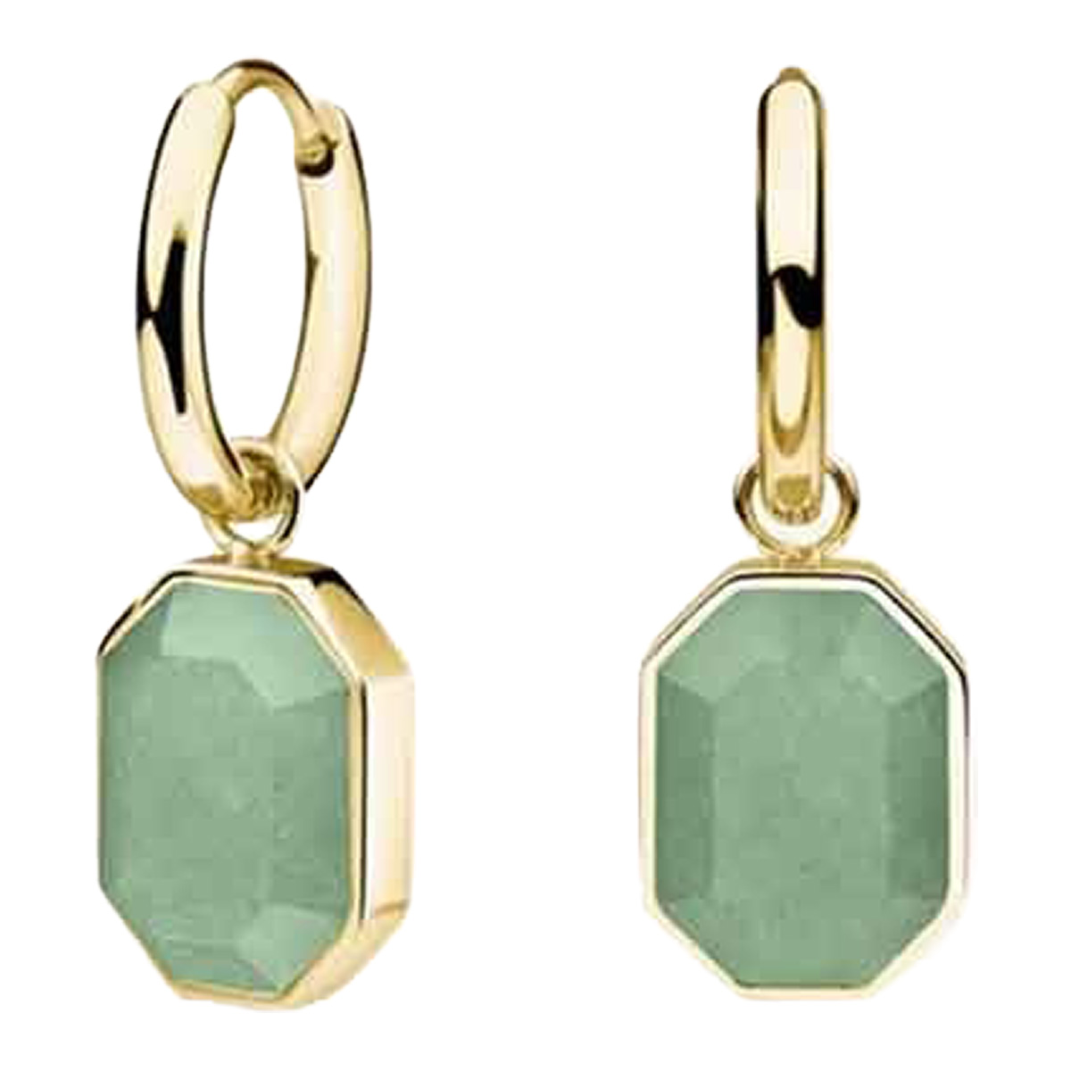 Rosefield Geometric Gemstone earrings JOGGG-J666