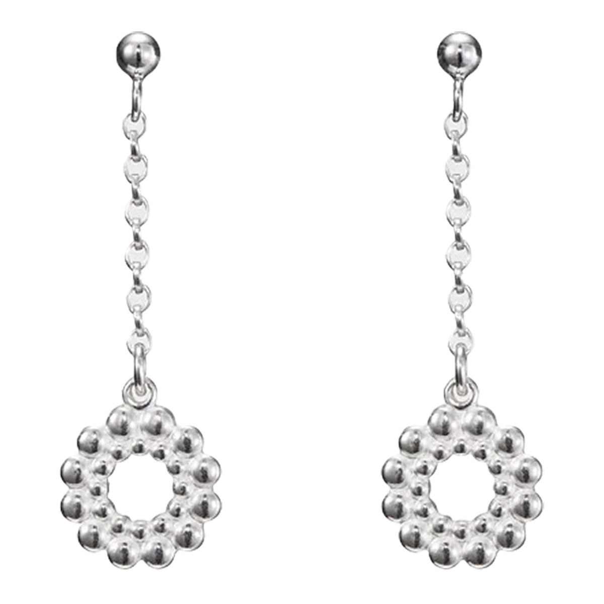 Kalevala Valoisa earrings with chain silver 26694821T