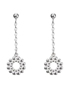 Kalevala Valoisa earrings with chain silver 26694821T