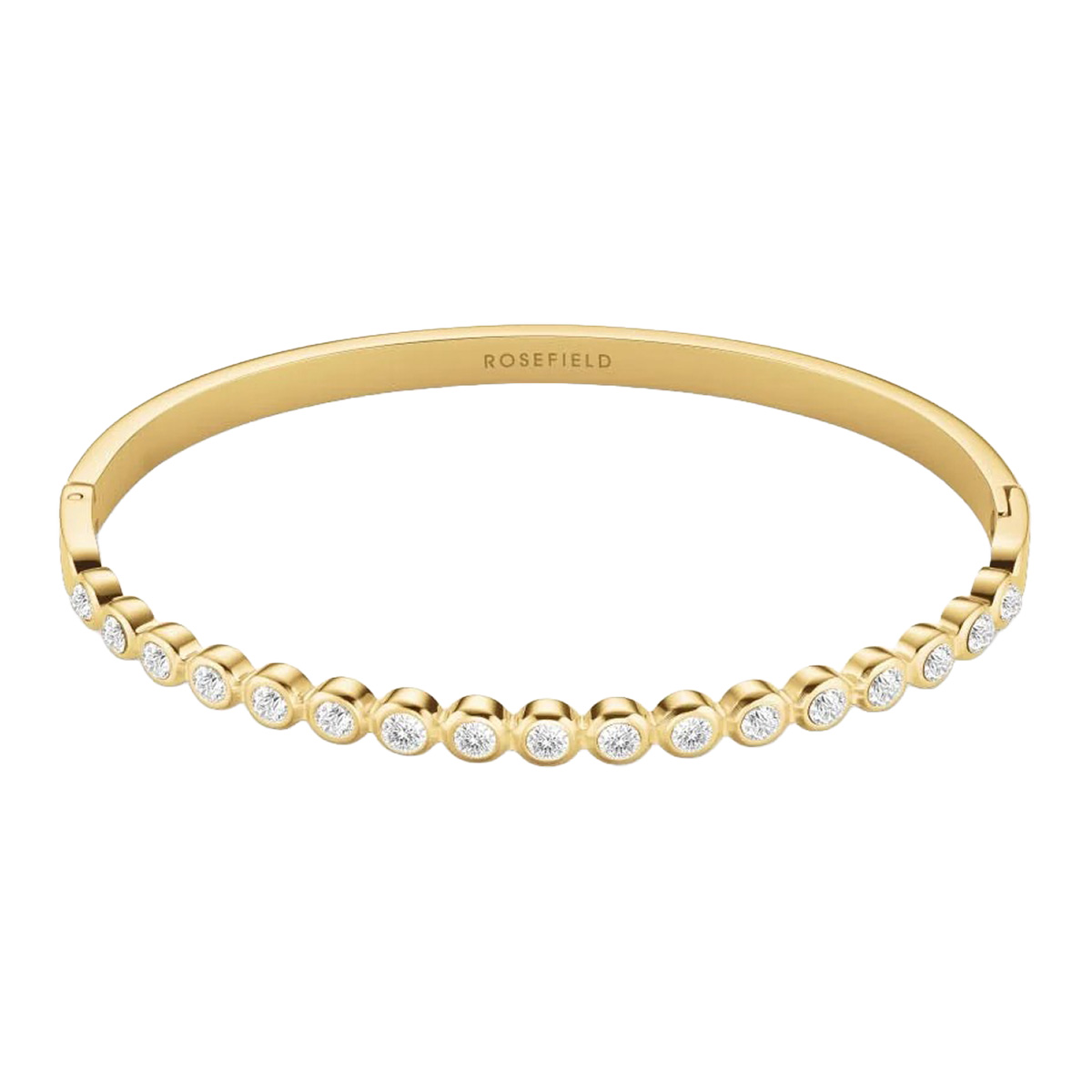 Rosefield Bubble Crystal gold-plated ring JBBCG-J1208