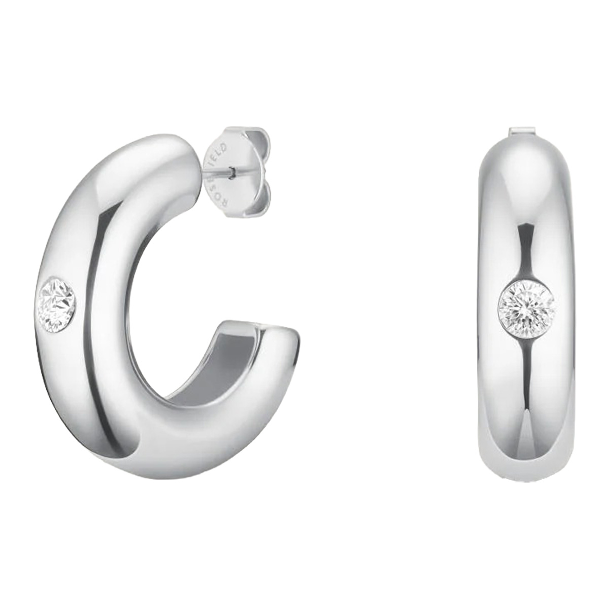 Rosefield Bold Solitary Chunky earrings JEBCS-J1201