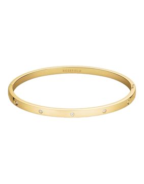 Rosefield Crystal gold-plated bracelet JBCBG-J1039