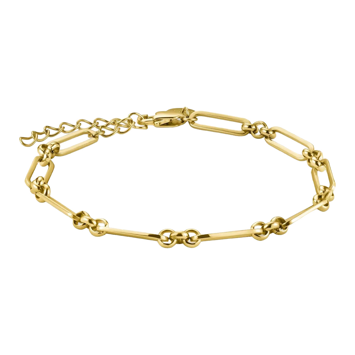 Rosefield Multilink gold-plated bracelet JTBCG-J440