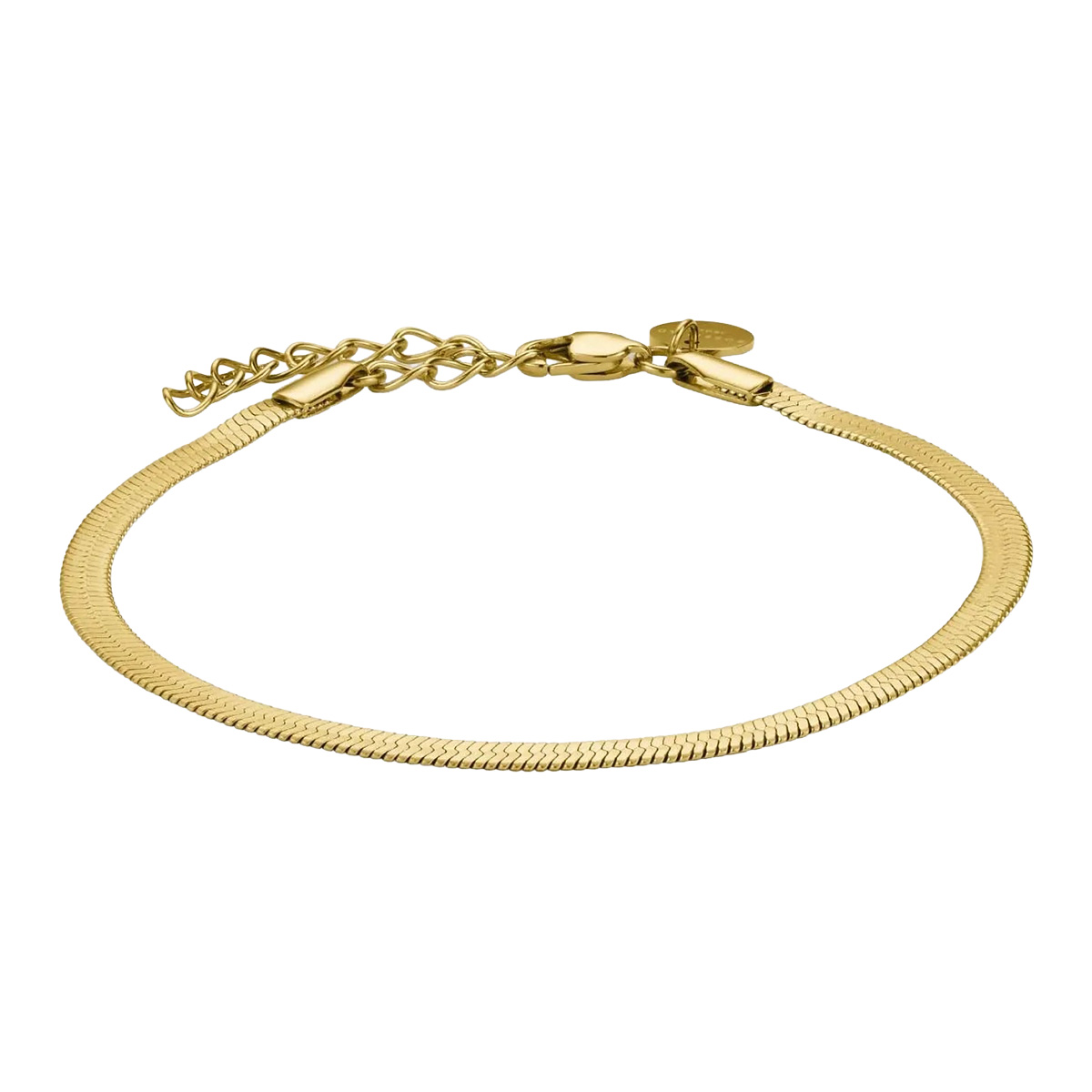 Rosefield Snake gold-plated bracelet JTBFS3G-J378