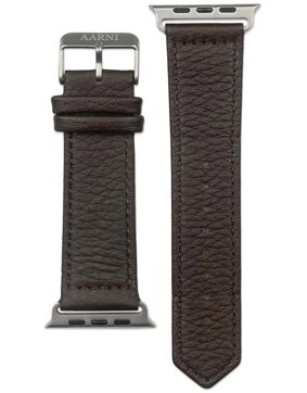 Aarni Apple Watch dark brown deerskin watch band 38/40/41 mm