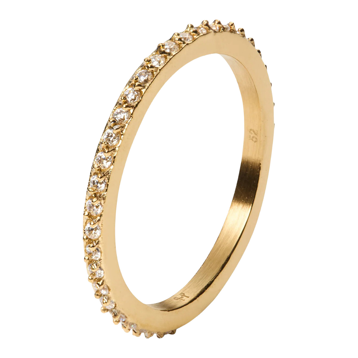 Mockberg x Leonie Hanne Léa Gold-Plated Ring Size 56 MB2441