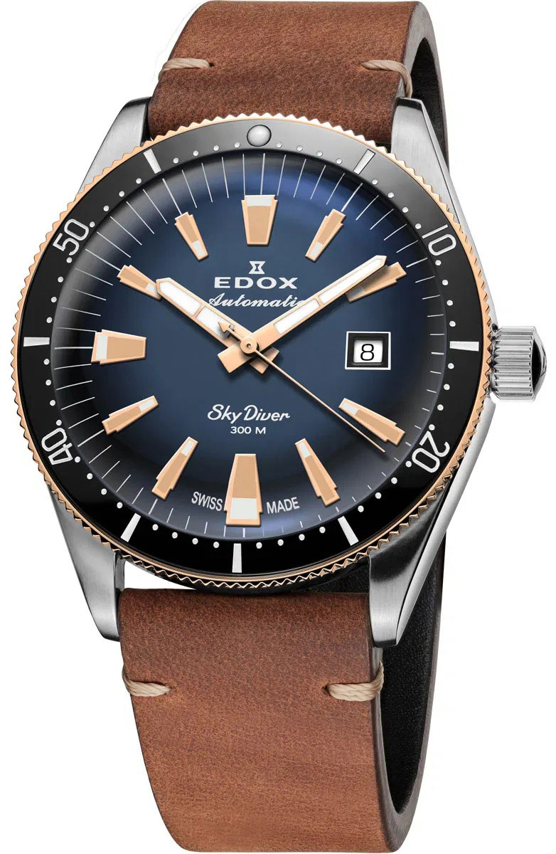 Edox Skydiver Date Automatic Limited Edition 80126-357RNM-BUIDR