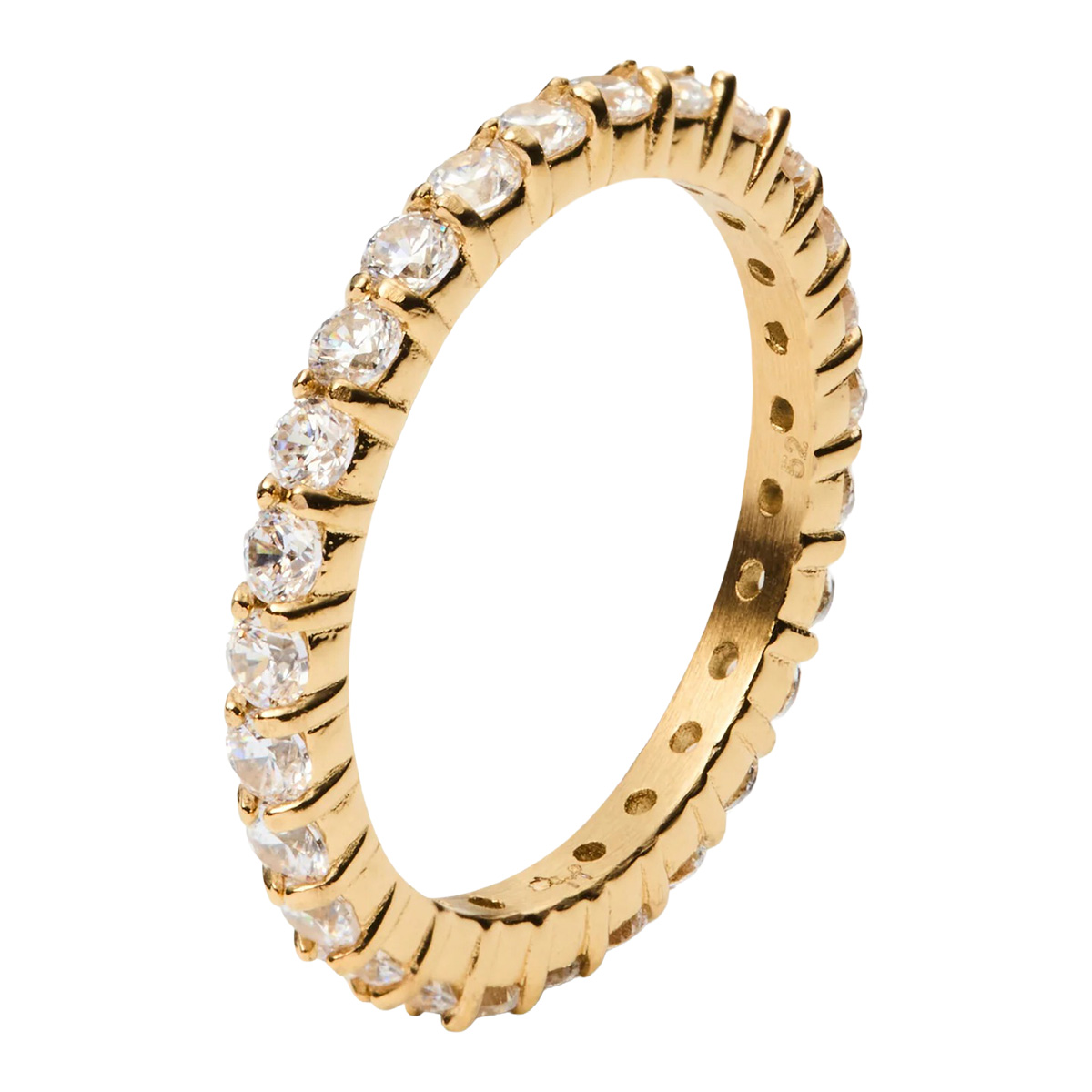 Mockberg x Leonie Hanne Colette Gold-Plated Ring Size 58 MB2428