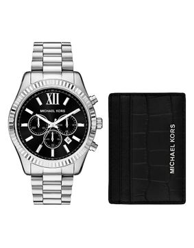 Michael Kors Lexington watch/card holder set MK1091SET
