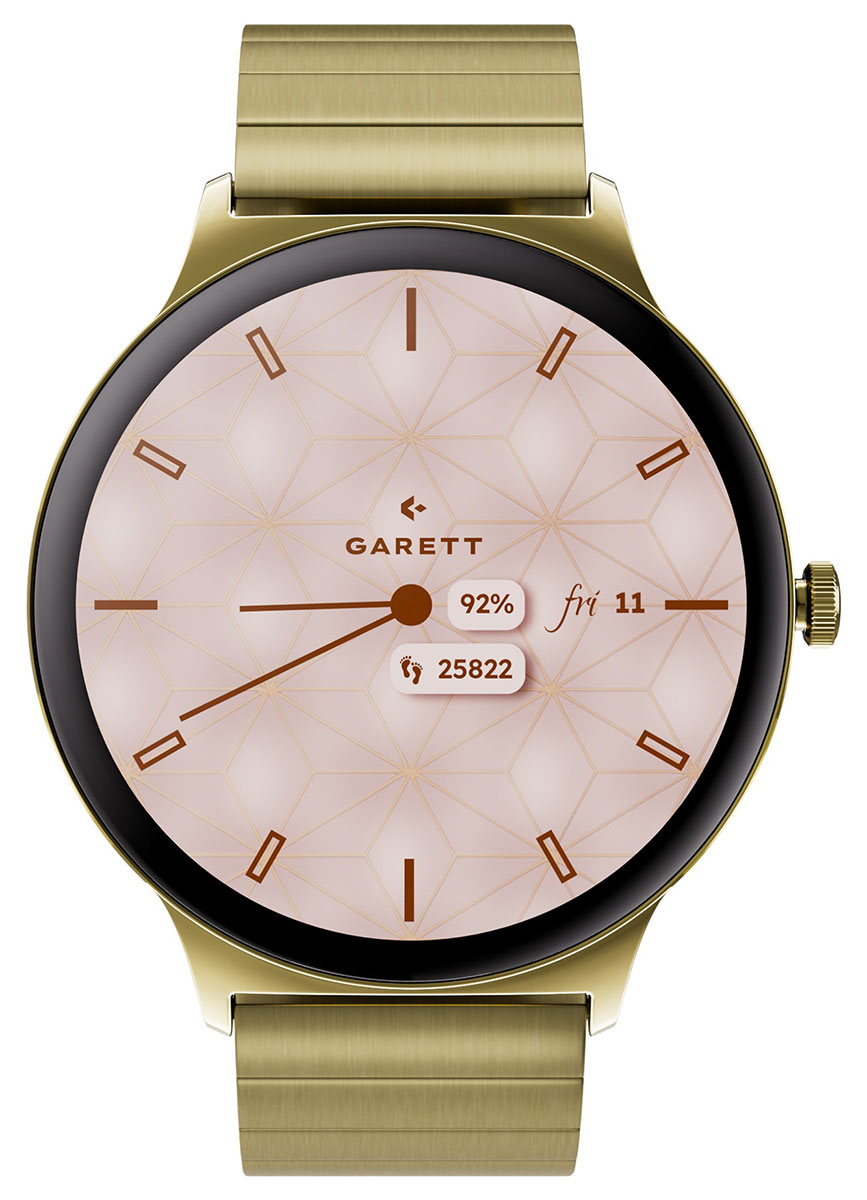 Garett Verona 2 Gold Solid Steel smart watch