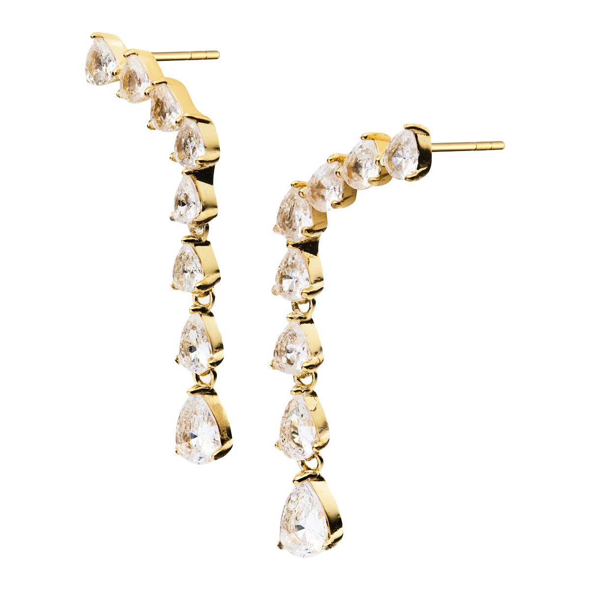 Mockberg x Leonie Hanne Isadora Gold-Plated Earrings MB2399