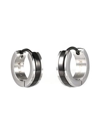 Lykka Strong two-tone 13,4 mm steel hoops