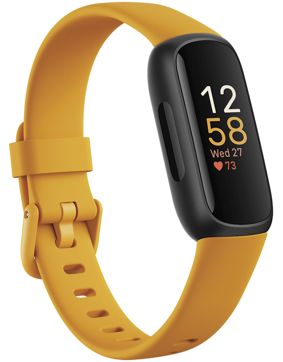 Fitbit Inspire 3 fitness tracker Morning Glow/Black