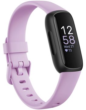Fitbit Inspire 3 fitness tracker Lilac Bliss/Black