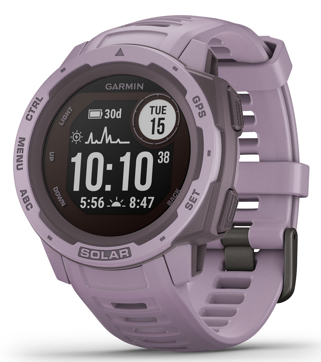 Garmin Lily Sports Midnight Orchid Silicone Band HRM Smart Sports