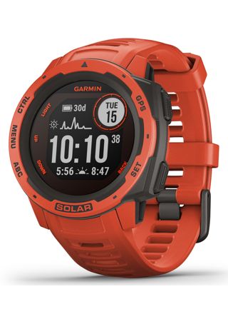 Garmin Instinct Solar Flame Red Smart Watch 010-02293-20