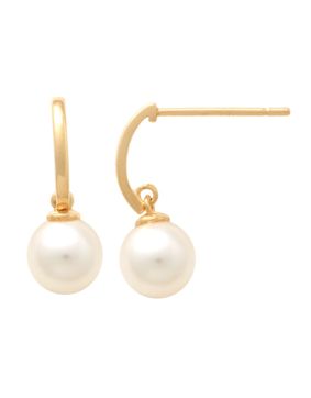 Lykken Pearls pearl gold earrings