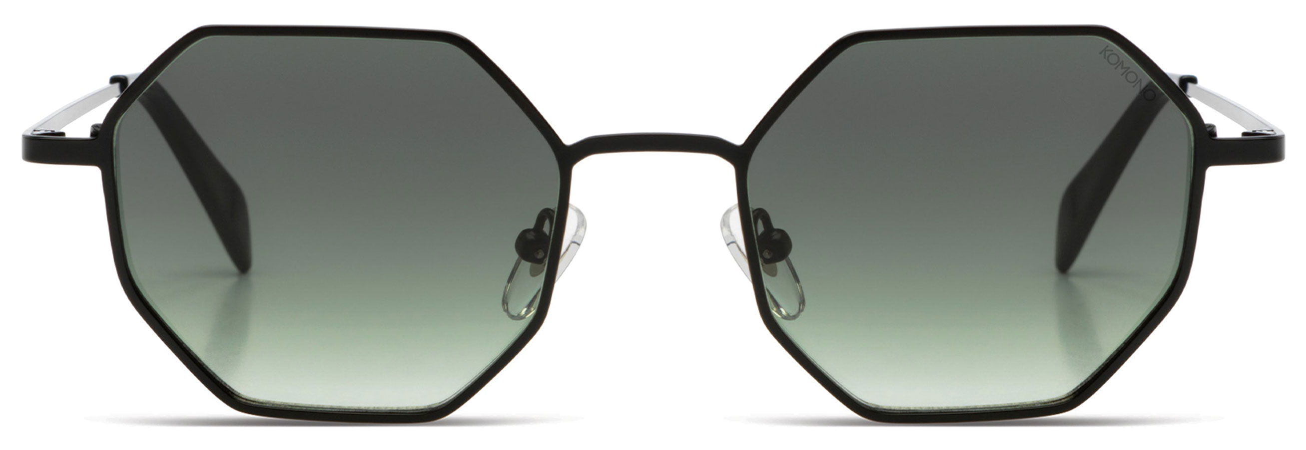 KOMONO Jean Black matte sunglasses