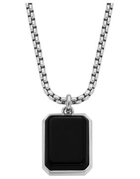Fossil Jewelry JF04601040 id tag necklace