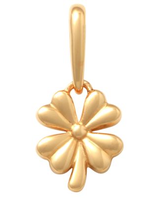 Lykka Symbols gold flower pendant