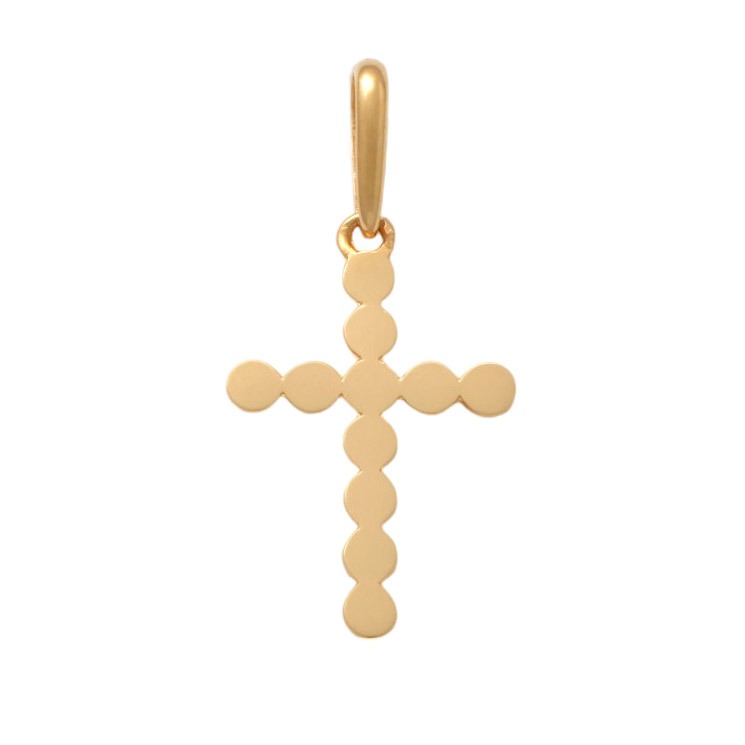 Lykka Crosses gold cross pendant 13.5 mm