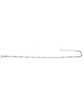 Lykka Casuals singapore silver anklet