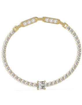 GUESS Love gold-colored tennis bracelet JUBB04219JWYGT/U