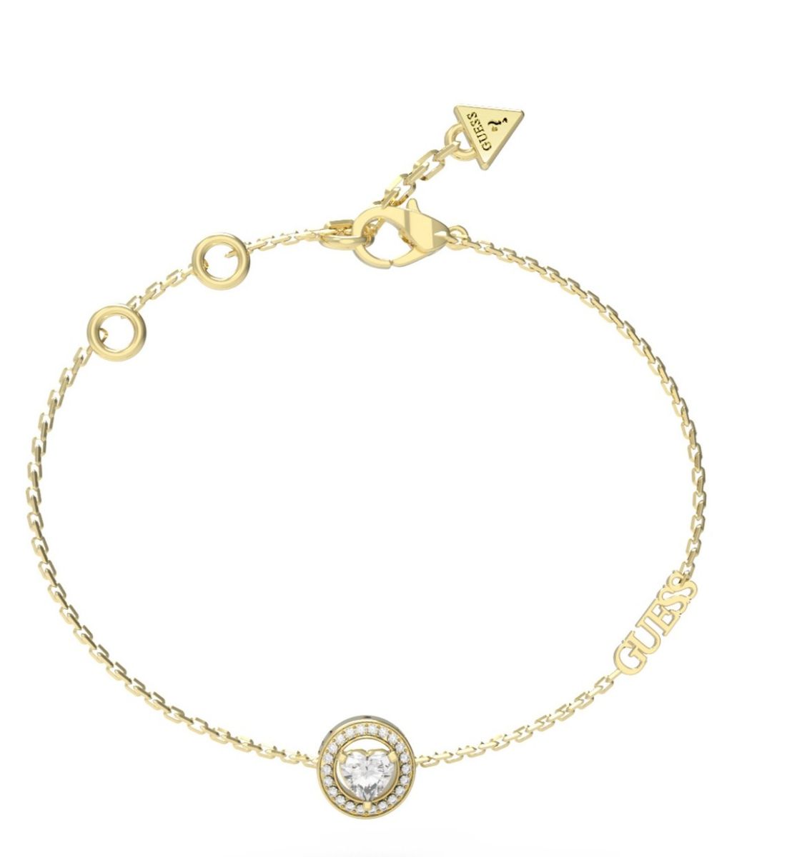 GUESS M'ama non m'ama gold-colored bracelet JUBB04668JWYGS