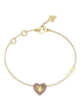 GUESS Beloved heart bracelet JUBB05011JWYGPKS