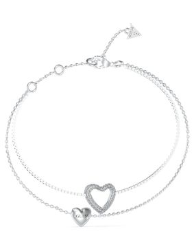 GUESS Beloved heart bracelet JUBB05027JWRHS