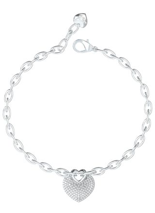 GUESS Crazy in love heart bracelet pave JUBB05214JWRHS