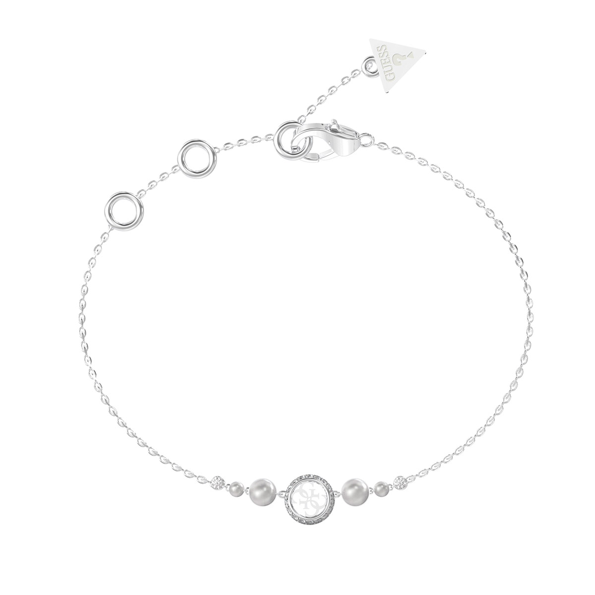 GUESS TINY PEARLY bracelet JUBB05516JWRHS