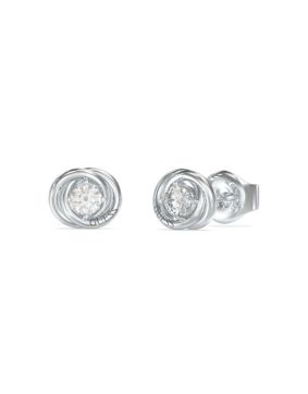 GUESS 4G Crush Perfect Links silver-colored stud earrings JUBE04065JWRHT/U
