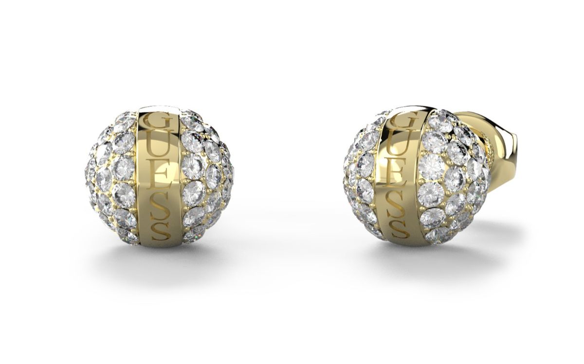 GUESS Calypso gold colored earrings JUBE04459JWYGT U