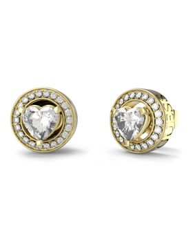 GUESS M'ama non m'ama gold-colored earrings JUBE04669JWYGT/U