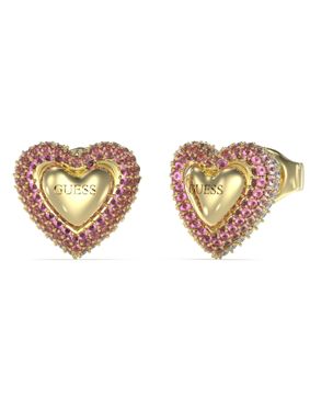 GUESS Beloved heart earrings JUBE05008JWYGPKT/U