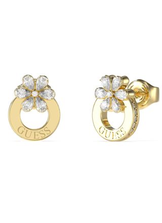 GUESS Lily flower earrings JUBE05108JWYGT/U
