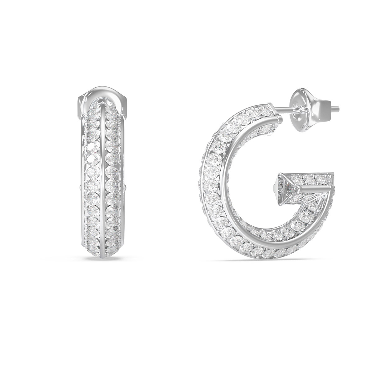 GUESS G CRYSTAL earrings JUBE05444JWRHT/U