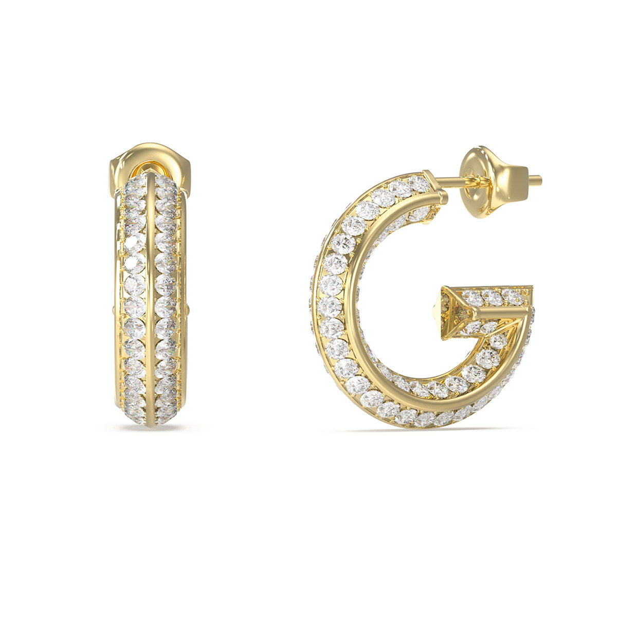 GUESS G CRYSTAL earrings JUBE05444JWYGT/U