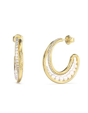 GUESS TINY PEARLY earrings JUBE05524JWYGT/U