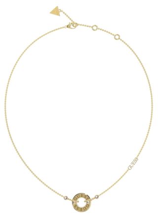 GUESS Just guess gold colored necklace JUBN03110JWYGT/U